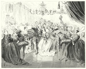 Cendrillon; Popelka (rytina) od Gustave Dore
