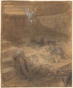 křesťanští mučedníci od Gustave Dore