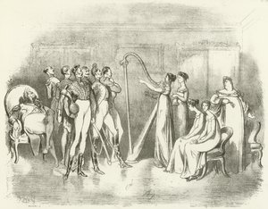Corinna or Vocal Charms 1810 (hlubotisk) od Gustave Dore