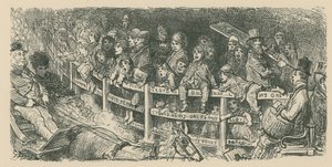 Davy sledují závody kočárů od Gustave Dore