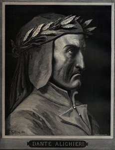 Dante Alighieri 1265-1321, 1860 od Gustave Dore