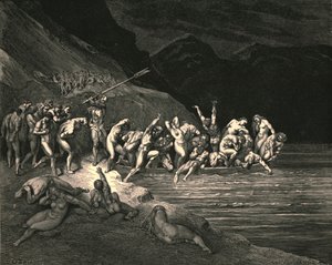 Podobným způsobem Adams zlé potomstvo, c1890. od Gustave Dore