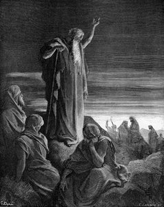Ezechiel od Gustave Dore