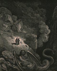 Okamžitě se objevila lahvička s obrazem podvodu, c1890. od Gustave Dore