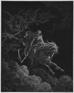 Gustave Dore Bible: Vize smrti od Gustave Dore