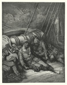 Ilustrace Gustava Doreho ke Coleridgovu dílu Rime of the Ancient Mariner (rytina) od Gustave Dore