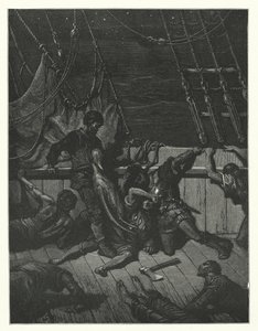 Ilustrace Gustava Doreho ke Coleridgovu dílu Rime of the Ancient Mariner (rytina) od Gustave Dore