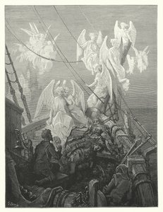 Ilustrace Gustava Doreho ke Coleridgovu dílu Rime of the Ancient Mariner (rytina) od Gustave Dore