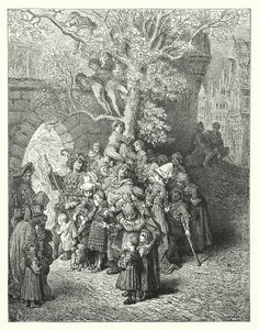 Ilustrace Gustava Doreho ke Coleridgovu dílu Rime of the Ancient Mariner (rytina) od Gustave Dore