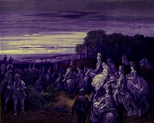Hampstead Heath od Gustava Doré od Gustave Dore