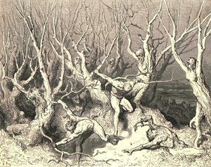 Pospěšte si nyní, křičel nejpřednější, nyní si pospěšte smrt!, c1890. od Gustave Dore