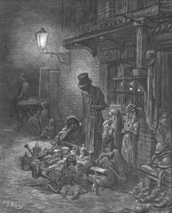 "Houndsditch", 1872. od Gustave Dore
