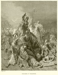 Huniades v Bělehradě od Gustave Dore