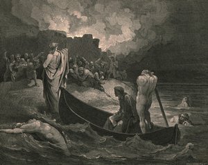 Neslyšel jsem, jaké podmínky jim nabídl, c1890. od Gustave Dore