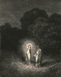 Já, který tě nyní nabízím na tento úkol, jsem Beatrice, c1890. od Gustave Dore