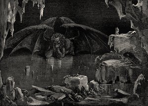 Ilustrace k Božské komedii - Peklo (La Divina Commedia, L