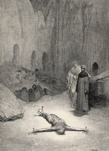 Ilustrace k Božské komedii - Peklo (La Divina Commedia, L