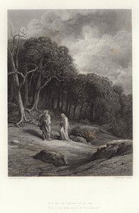 Ilustrace pro Vivien od Alfreda Tennysona od Gustave Dore