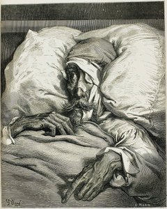 Ilustrace z románu Don Quijote od Miguela de Cervantese, 1863. od Gustave Dore