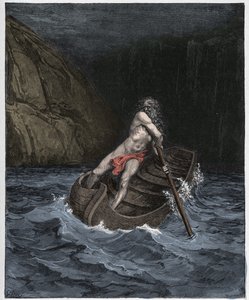 Inferno, Canto 3: Charon od Gustave Dore