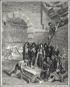 Lambeth Gas Works, 1872 od Gustave Dore