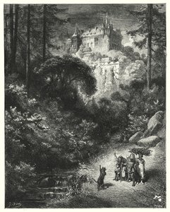 Mistr kočka nebo Kocour v botách; Kocour v botách od Gustave Dore