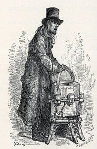 Prodavač limonád od Gustave Dore