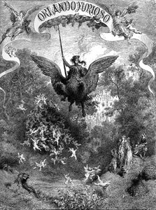 Orlando Furioso od Ludovica Ariosta, obálka od Gustave Dore