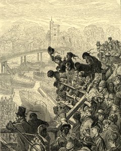Loď Oxford a Cambridge od Gustave Dore
