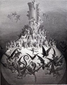 Pantagruel - od Rabelaise, od Gustava Doré od Gustave Dore