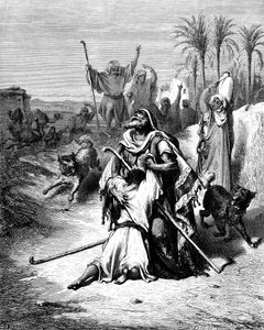 Návrat marnotratného syna, 1865-1866 od Gustave Dore