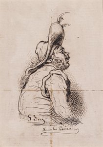 Sancho Panza od Gustave Dore
