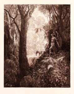 Satan v ráji od Gustave Dore