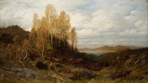 Skotská krajina od Gustave Dore
