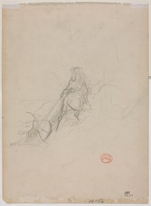 Náčrt lovecké scény (verze) od Gustave Dore
