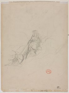 Náčrt lovecké scény, c. 1868. od Gustave Dore