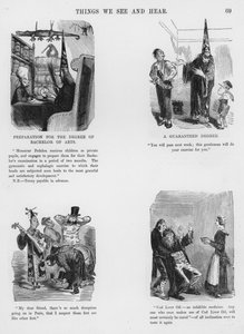 Sketches Humorous and Groteque od Gustava Dore (rytina) od Gustave Dore