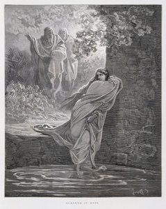 Zuzana v lázni (Dan 13,1-26), Ilustrace z Doreho bible od Gustave Dore