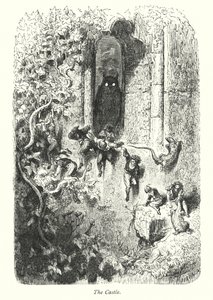 Hrad (rytina) od Gustave Dore