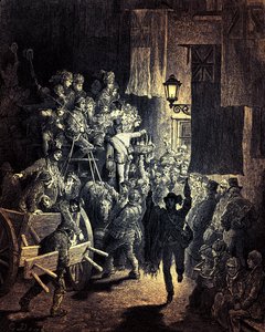 Derby - Návrat domů od Gustava Doré od Gustave Dore