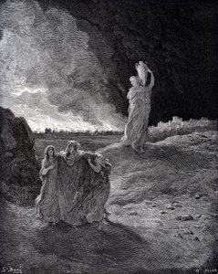 Zkáza Sodomy od Gustave Dore