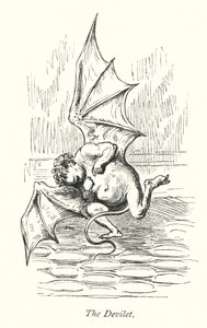 Devilet (rytina) od Gustave Dore