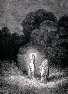 Božská komedie Peklo od Gustave Dore
