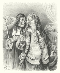 La Fontainovy bajky: (rytina) od Gustave Dore