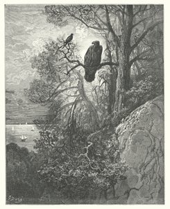 La Fontainovy bajky: (rytina) od Gustave Dore