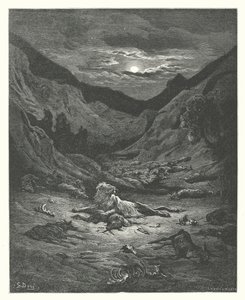 La Fontainovy bajky: (rytina) od Gustave Dore