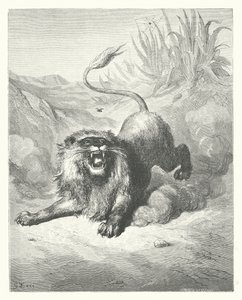 La Fontainovy bajky: (rytina) od Gustave Dore