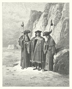 La Fontainovy bajky: (rytina) od Gustave Dore
