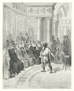 La Fontainovy bajky: (rytina) od Gustave Dore