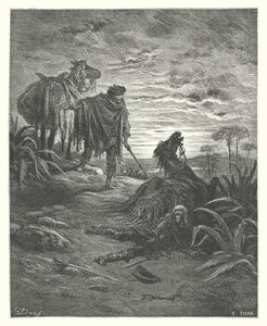 La Fontainovy bajky: (rytina) od Gustave Dore
